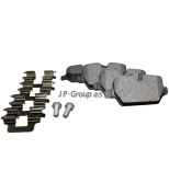 JP GROUP - 1463700510 - Тормозные колодки диск зад BMW E90